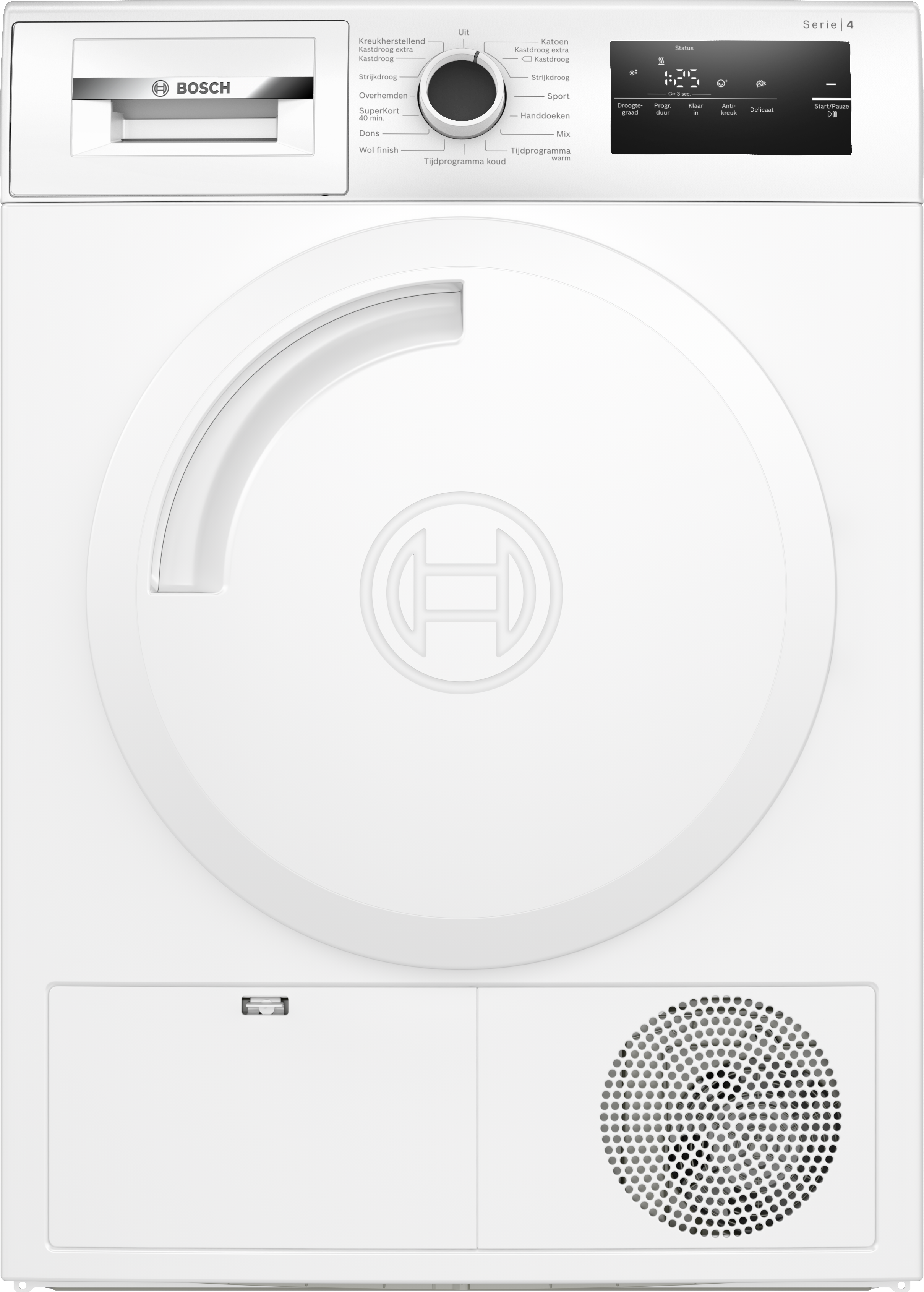 Bosch warmtepompdroger 8 kg A - Witgoed Koning - Tweedehands wasmachine Gratis levering en