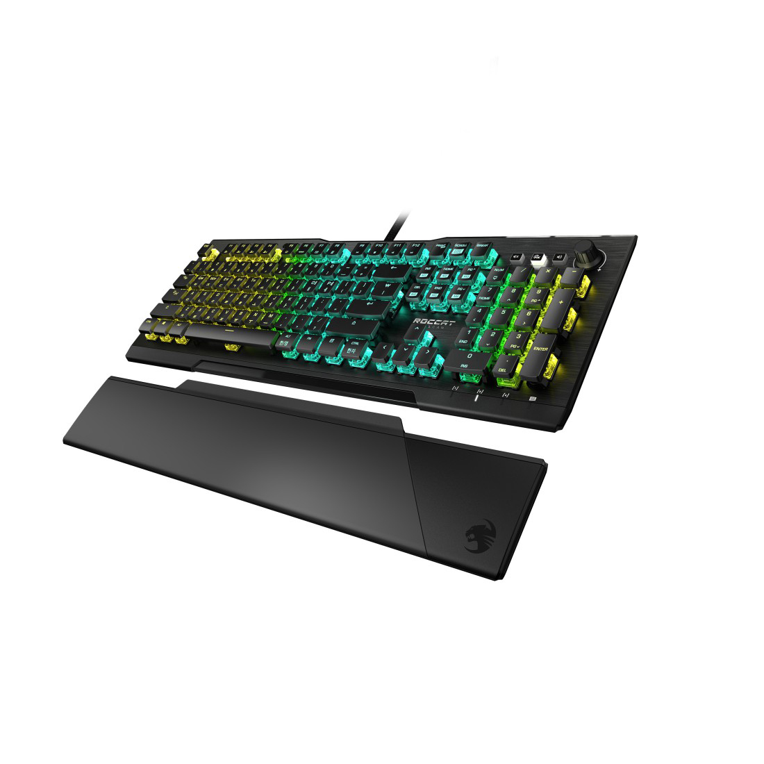 ROCCAT Vulcan Pro, Gaming-Tastatur, Kabelgebunden, Schwarz