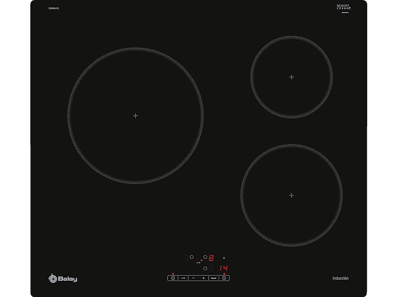 El mas barato  Balay 3EB965BU placa electrica induccion 60cm 3