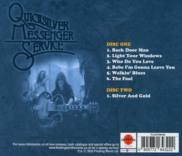 Quicksilver Messenger Service - Live At The Carousel Ballroom 1968  - (CD)
