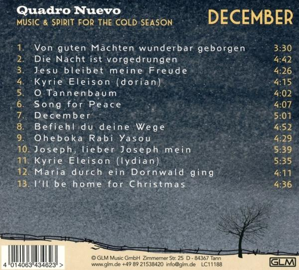 Quadro Nuevo - December (Digipak)  - (CD)