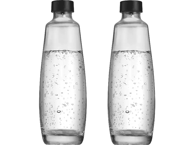 SODASTREAM Glaskaraffe Duo (1l, 2er-Pack, nur für Duo-Wassersprudler)