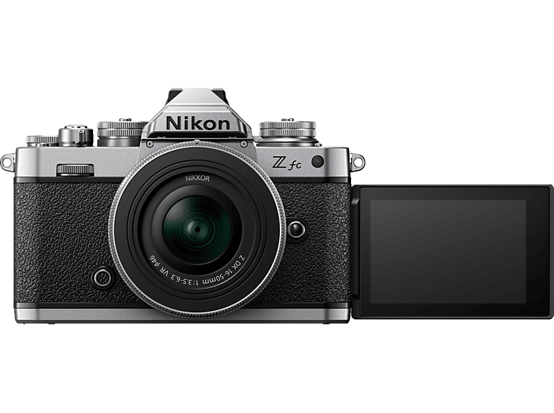 NIKON Z FC Vlog Aynasız Fotoğraf Makinesi Gümüş_1