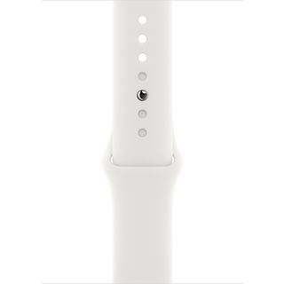 APPLE Bracelets pour Apple Watch 38-41 mm White Sport Band (MP6V32M/A)