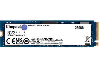 KINGSTON NV2 belső M.2 NVMe PCIe 4.0x4 SSD meghajtó, 3000/1300 MB/S, 250GB (SNV2S/250G)