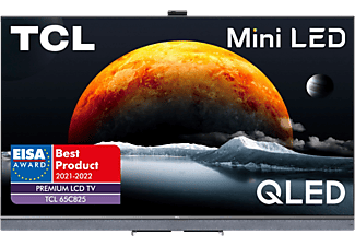 TV QLED 65" - TCL 65C822, MiniLED, UHD4K, SmartTV, AndroidTV, Motion Clarity PRO, Barra de Sonido ONKYO, Plata
