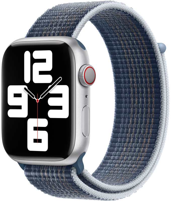 APPLE Armband voor Apple Watch 42-49 mm Storm Blue Sport Loop (MPLG3ZM/A)