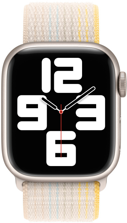 APPLE Bracelets pour Apple Watch 38-41 mm Starlight Sport Loop (MPL73ZM/A)