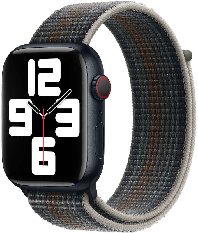 APPLE Armband voor Apple Watch 42-49 mm Midnight Sport Loop (MPLA3ZM/A)