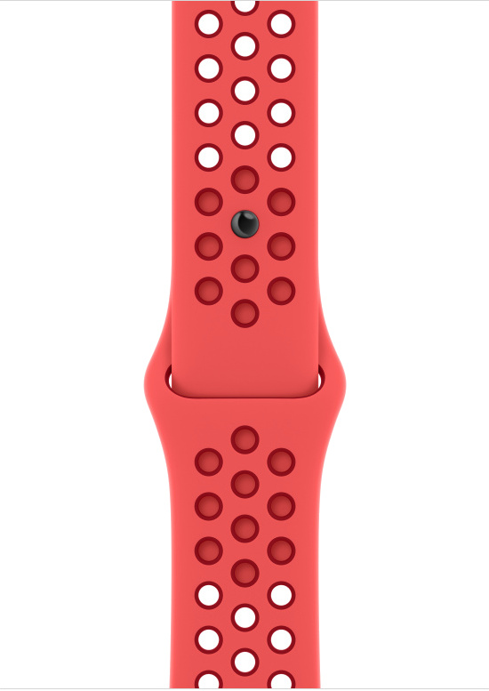 APPLE Armband voor Apple Watch 42-49 mm Bright Crimson/Gym Red Nike Sport Band (MPHA3ZM/A)