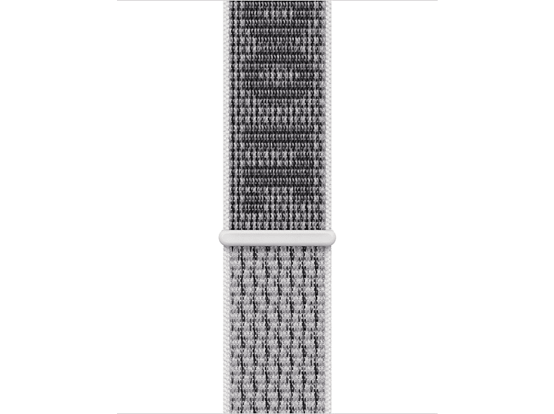 Apple Bracelet Pour Apple Watch 42-49 Mm Summit White/black Nike Sport Loop (mpj03zm/a)