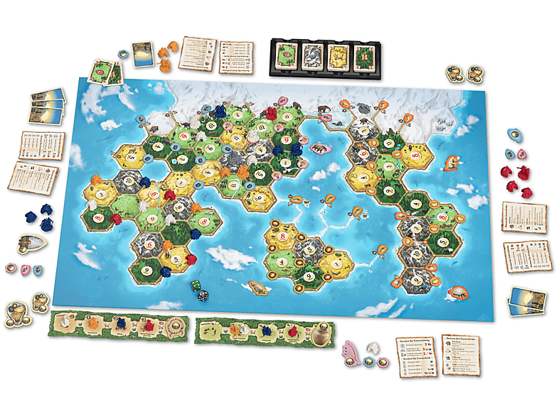 Thumbnail - KOSMOS Catan - Aufbruch der Menschheit Brettspiel Mehrfarbig