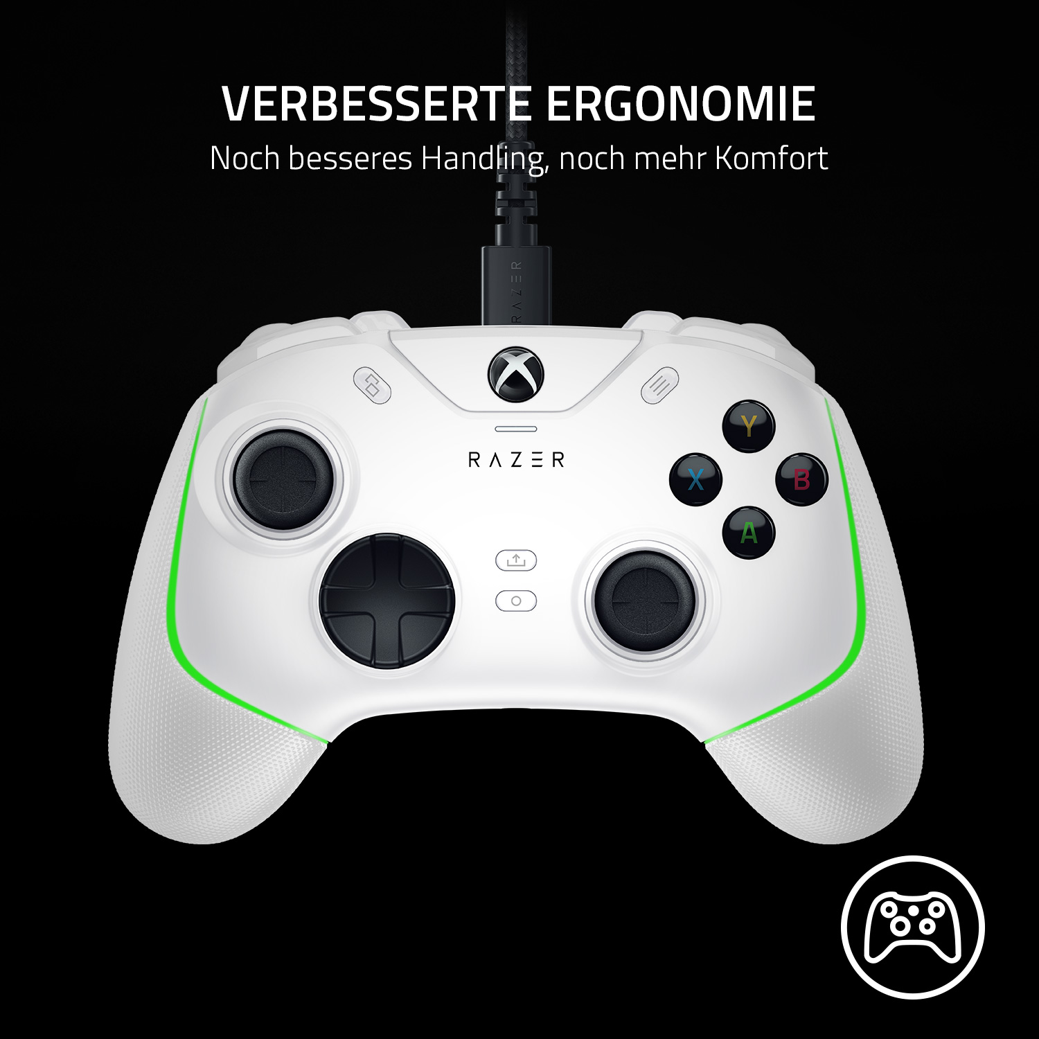Controller Chroma Series One, Xbox V2 für X Weiß Xbox RAZER Wolverine