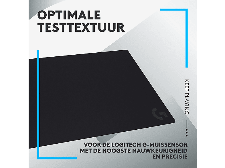 Lioncast Esport ONE Gaming Mouse Pad Black Edition XL (400mm x 480mm) - Black