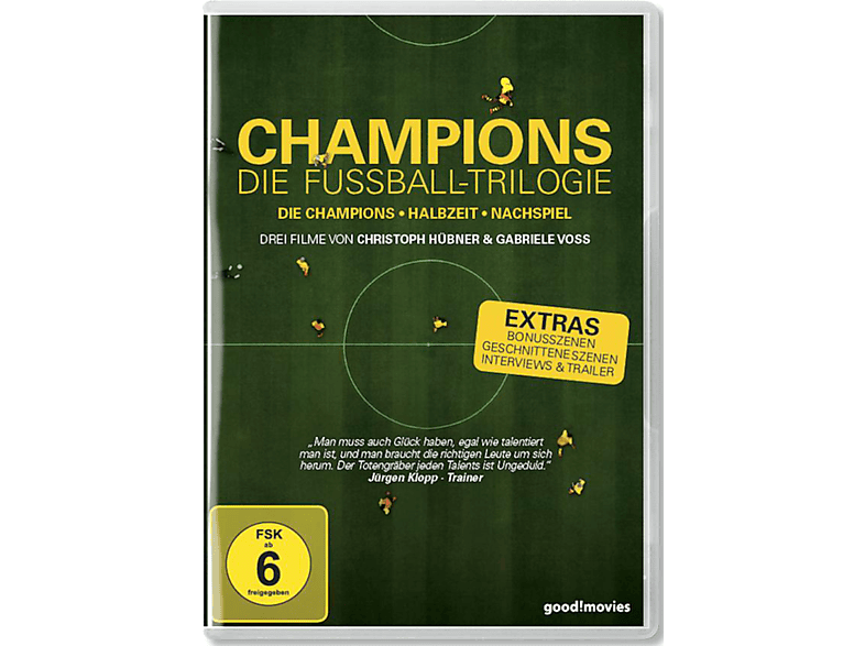CHAMPIONS - Trilogie DVD (DIE Die NACHSPIEL) Fussball HALBZEIT, CHAMPIONS