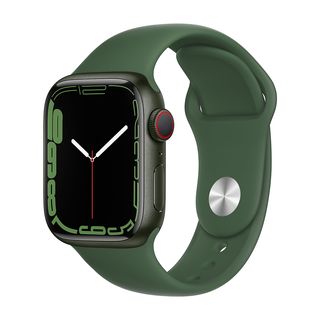 APPLE Watch Series 7 GPS+Cellular 41mm in alluminio verde - Sport trifoglio