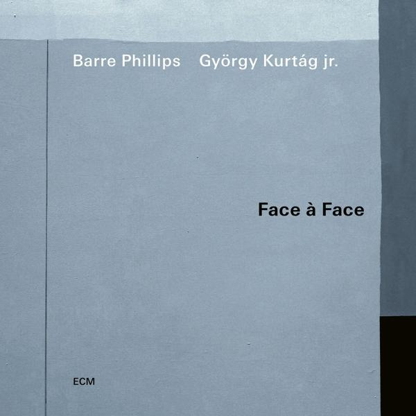 Egy könyvborító Barre Phillips és György Kurtág Jr. szövegével.