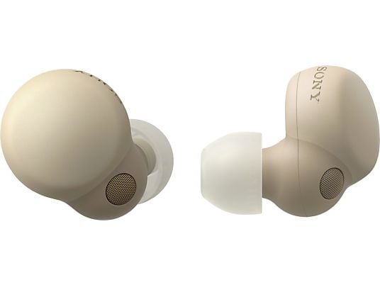 SONY LinkBuds S WF-LS900N - Noise Cancelling True Wireless Kopfhörer (In-ear, Creme)