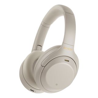 SONY WH-1000XM4 - Bluetooth Noise Cancelling-Kopfhörer (Over-ear, Silber)