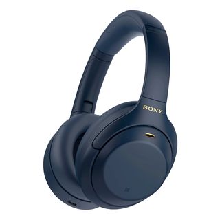 SONY WH-1000XM4 - Bluetooth Noise Cancelling-Kopfhörer (Over-ear, Blau)