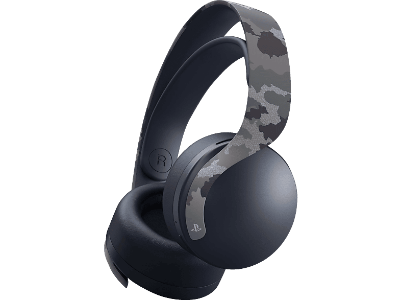 SONY PULSE 3D™, Over-ear Gaming Headset Bluetooth Grau/Camouflage