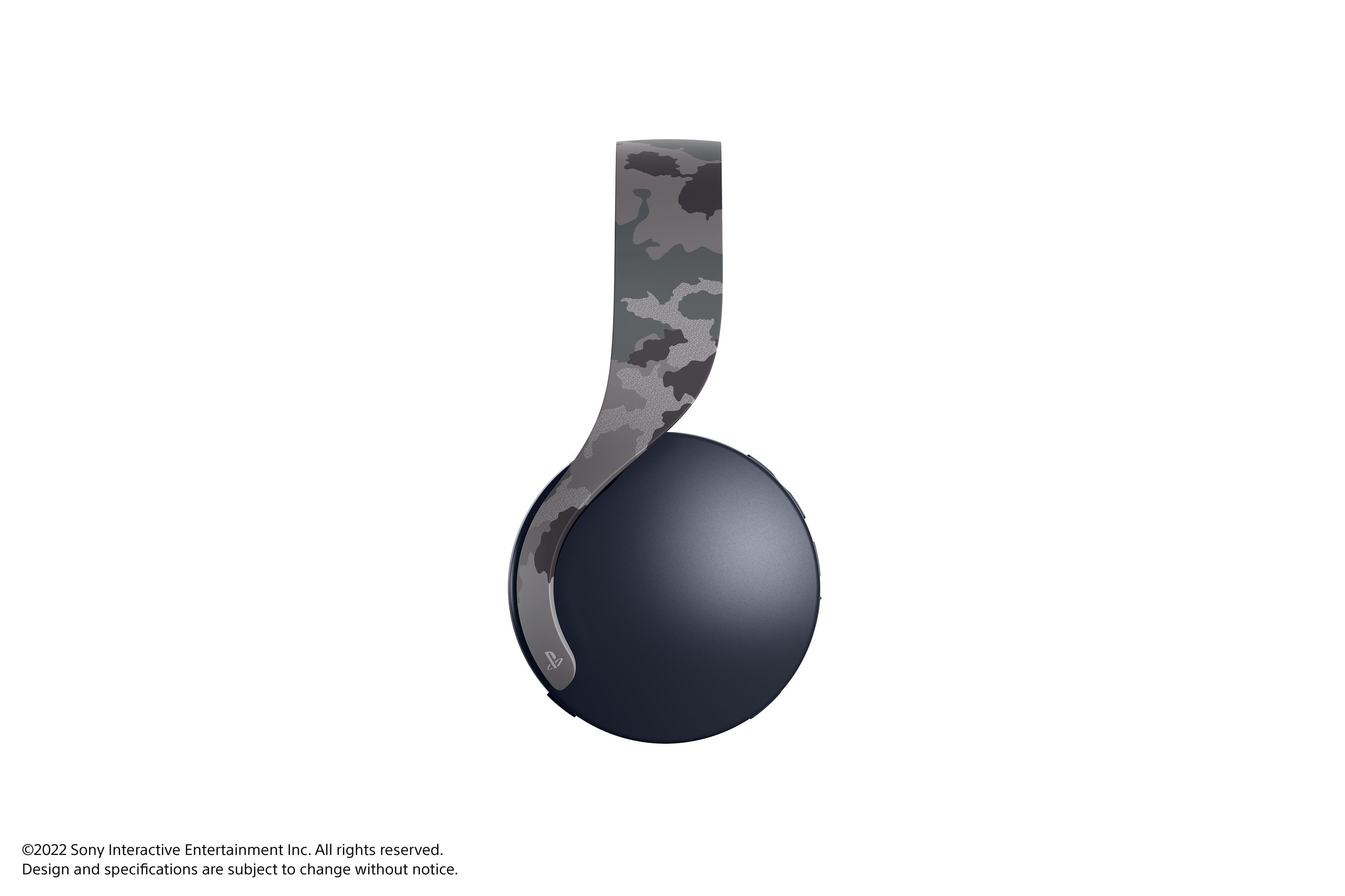 SONY PULSE Over-ear Gaming Grau/Camouflage 3D™, Bluetooth Headset