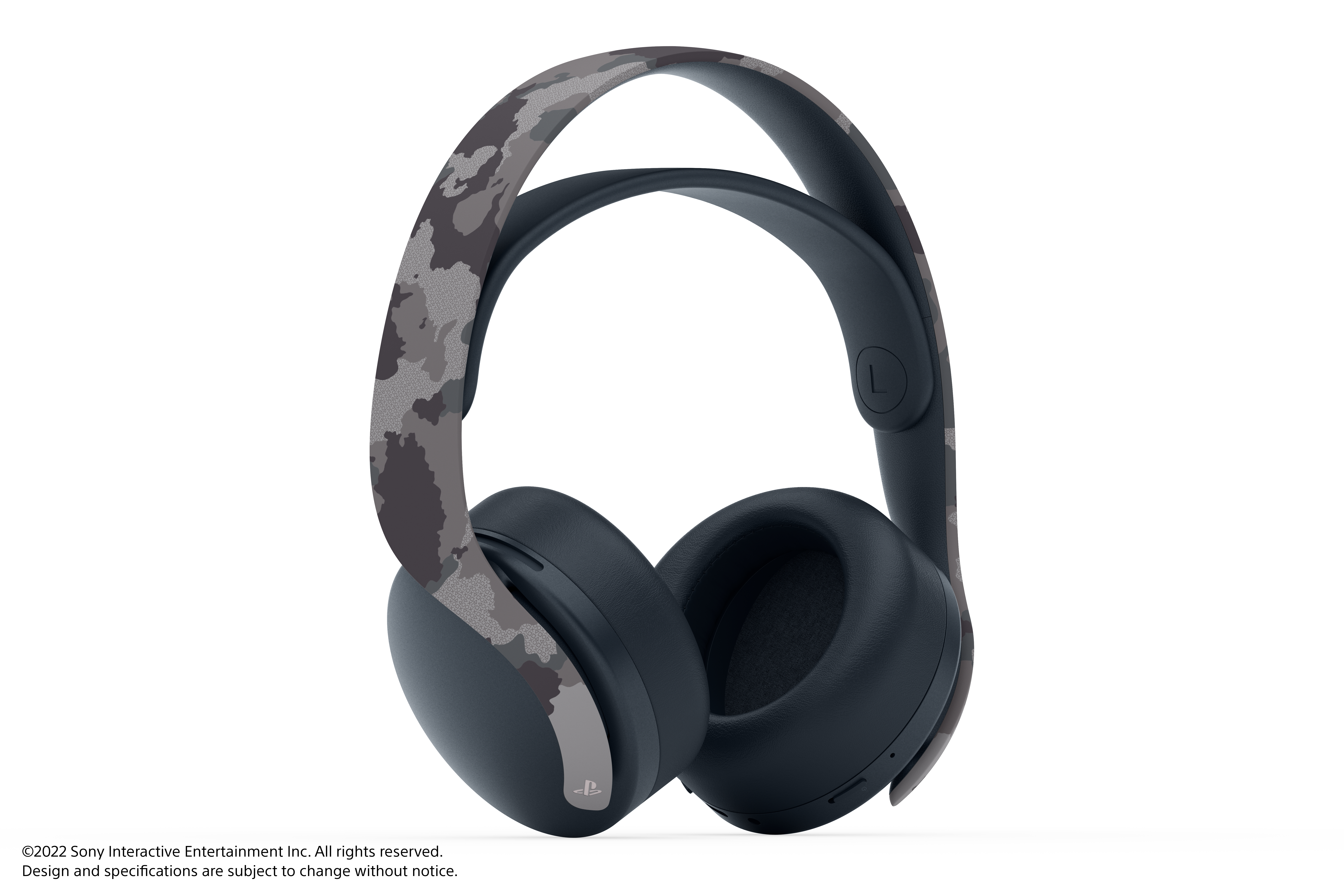 SONY PULSE Headset Bluetooth Over-ear 3D™, Grau/Camouflage Gaming