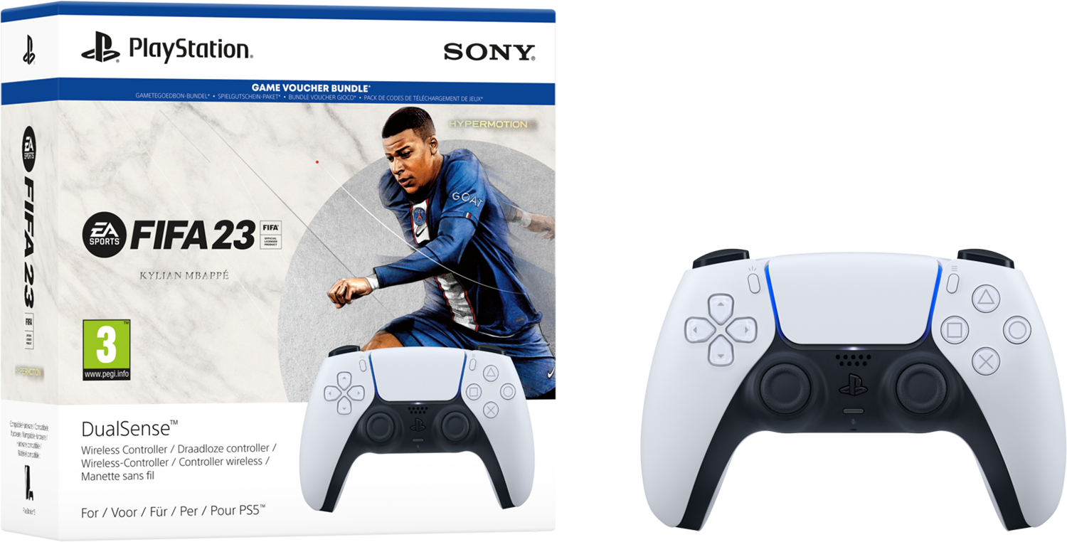 SONY DualSense Wit (FIFA 23 Bundel)
