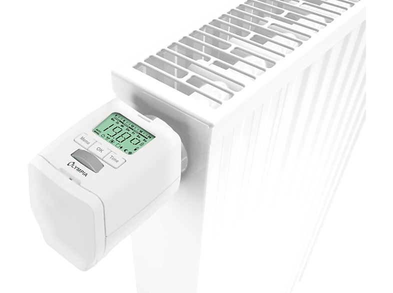 Olympia HT430-22 Heizkörperthermostat programmierbar inkl. Herz-Adapter für Österreich; Heizungsregler — Foto 2 von 2