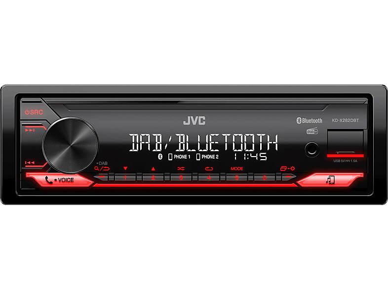 JVC Autoradio Bluetooth Dab+ (kd-x282dbt)