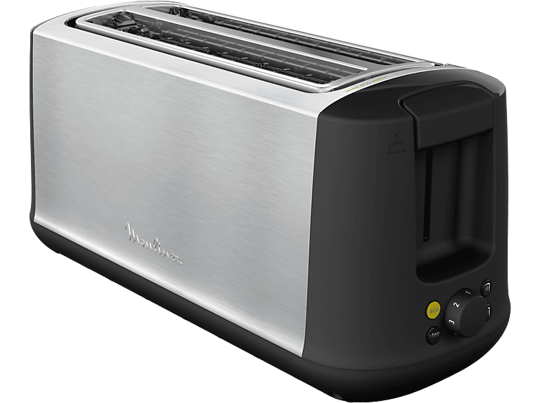 45,00 € - Tostador de 2 ranuras largas con una potencia de 1300W