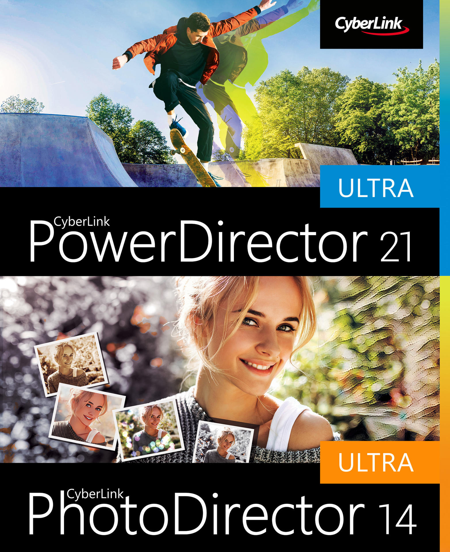 & CyberLink Ultra 21 Ultra - 14 PhotoDirector [PC] PowerDirector