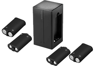 SPEEDLINK JUIZZ - Chargeur et batteries (Noir)