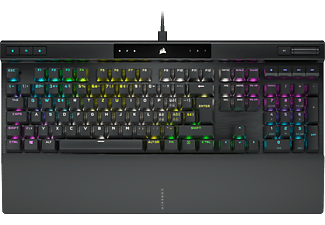 CORSAIR CORSAIR K70 PRO CH - , QWERTZ, Full size, Opto-Mechanical, Corsair OPX RGB, 