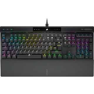 CORSAIR K70 PRO CH - , QWERTZ, Full size, Opto-Mechanical, Corsair OPX RGB, 