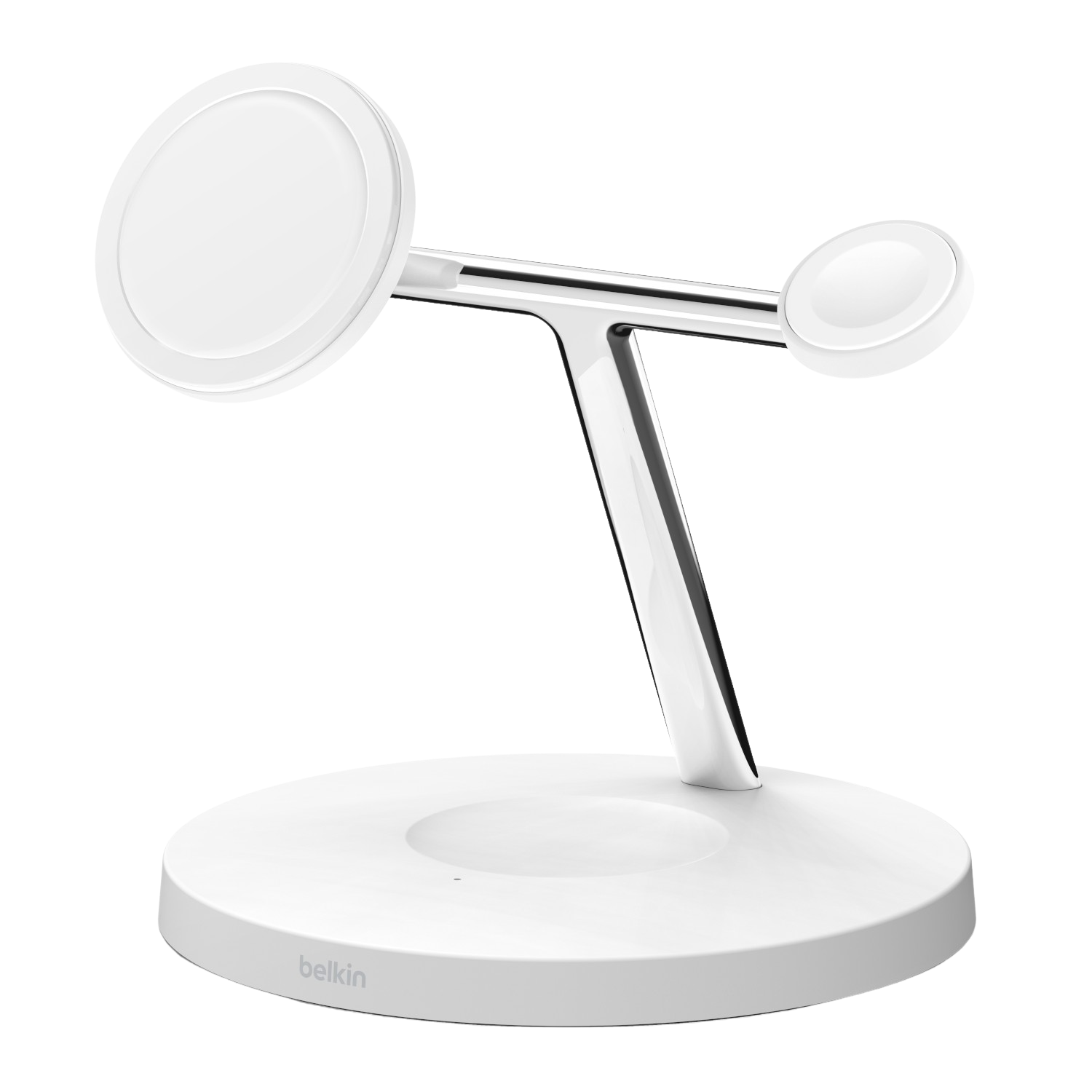 BELKIN Belkin BoostCharge Pro 3-in-1 Wireless Charging Stand met MagSafe Wit afbeelding