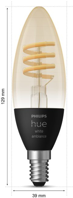 Close-up of a light bulb with a black base and a spiral filament.