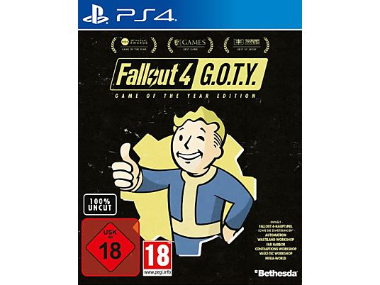 Fallout 4: G.O.T.Y. - SteelBook Edition - PlayStation 4 - Allemand