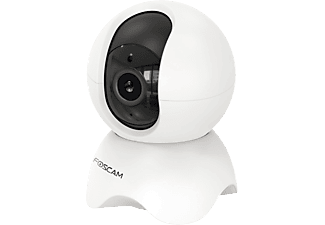 FOSCAM X3-W Indoor wifi met 3MP-camera met AI-persoonsdetectie Wit