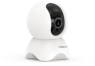 FOSCAM X3-W Indoor wifi met 3MP-camera met AI-persoonsdetectie Wit