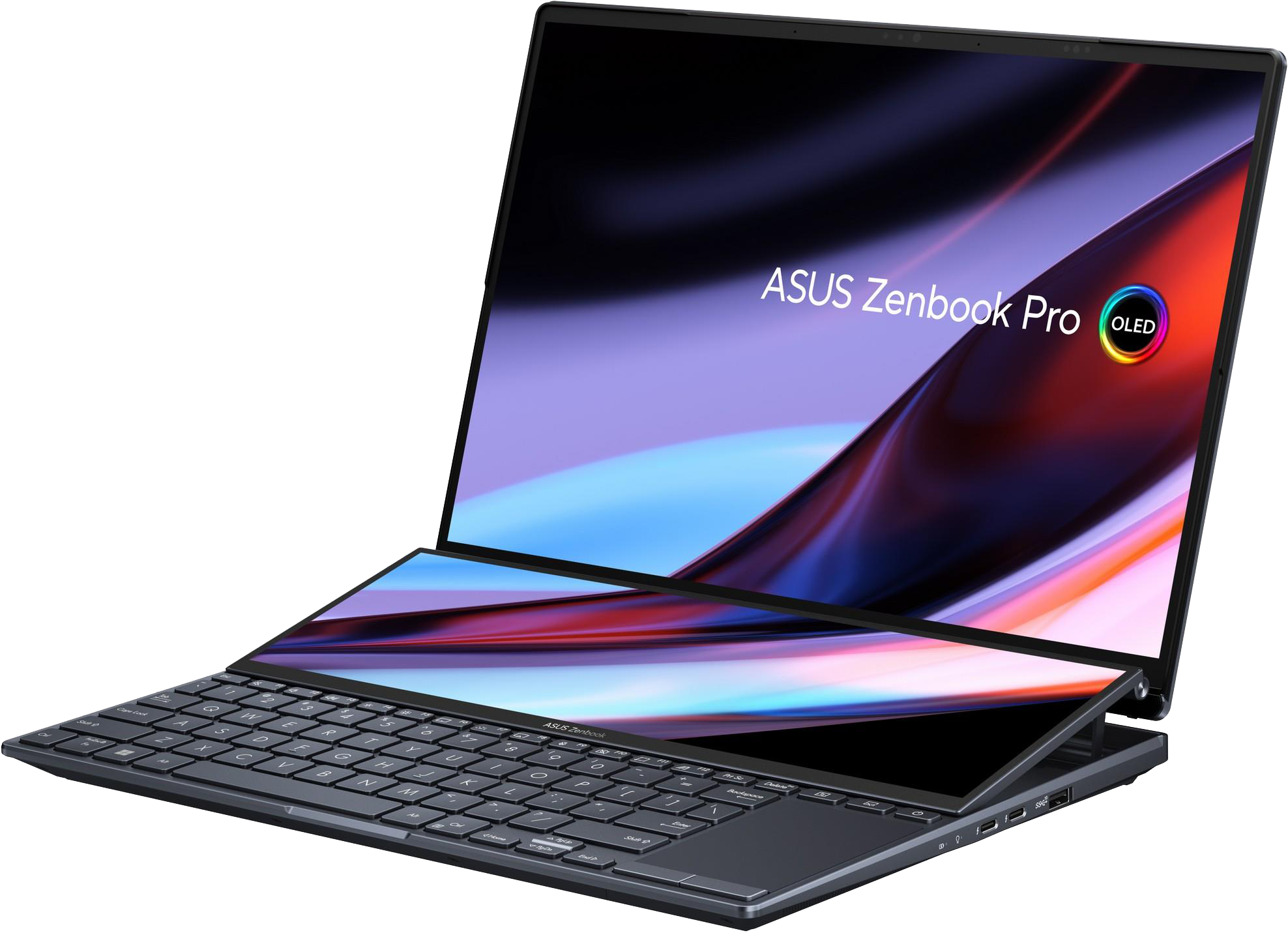 ASUS ZenBook Pro 14 Duo UX8402ZE-M3022W Laptop (14,5" 2.8K Touch/Core i9/32GB/1024 GB SSD/RTX3050Ti 4GB/Win11H)