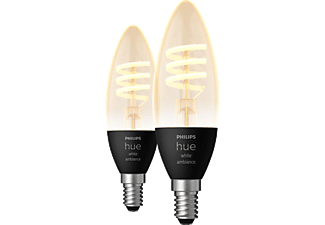 PHILIPS HUE LED-lamp Smart Filament Candle E14 4.6 W 2 stuks (41180700)