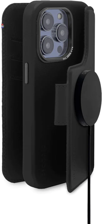 DECODED Flipcover iPhone 14 Pro Noir (D23IPO14PMDW5BK)