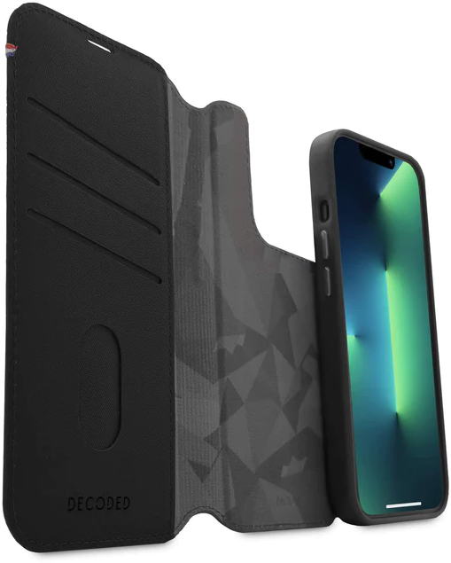 DECODED Flipcover iPhone 14 Pro Noir (D23IPO14PMDW5BK)