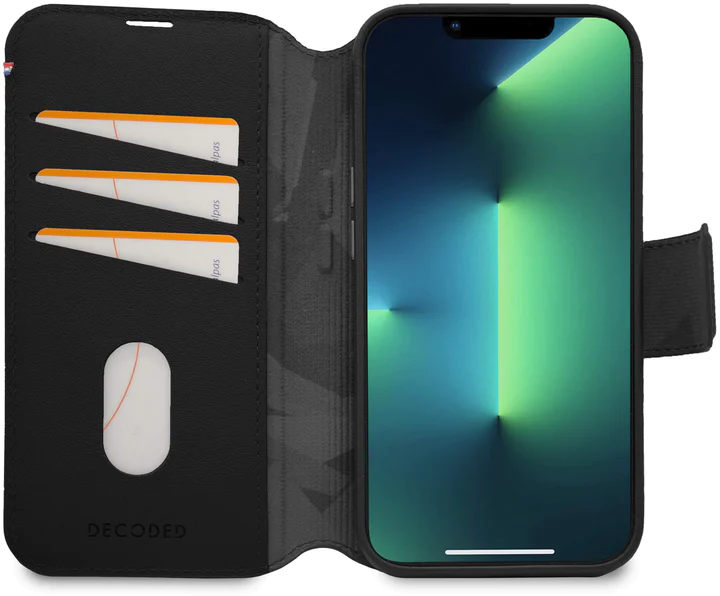 DECODED Flipcover iPhone 14 Noir (D23IPO14PMDW5BK)