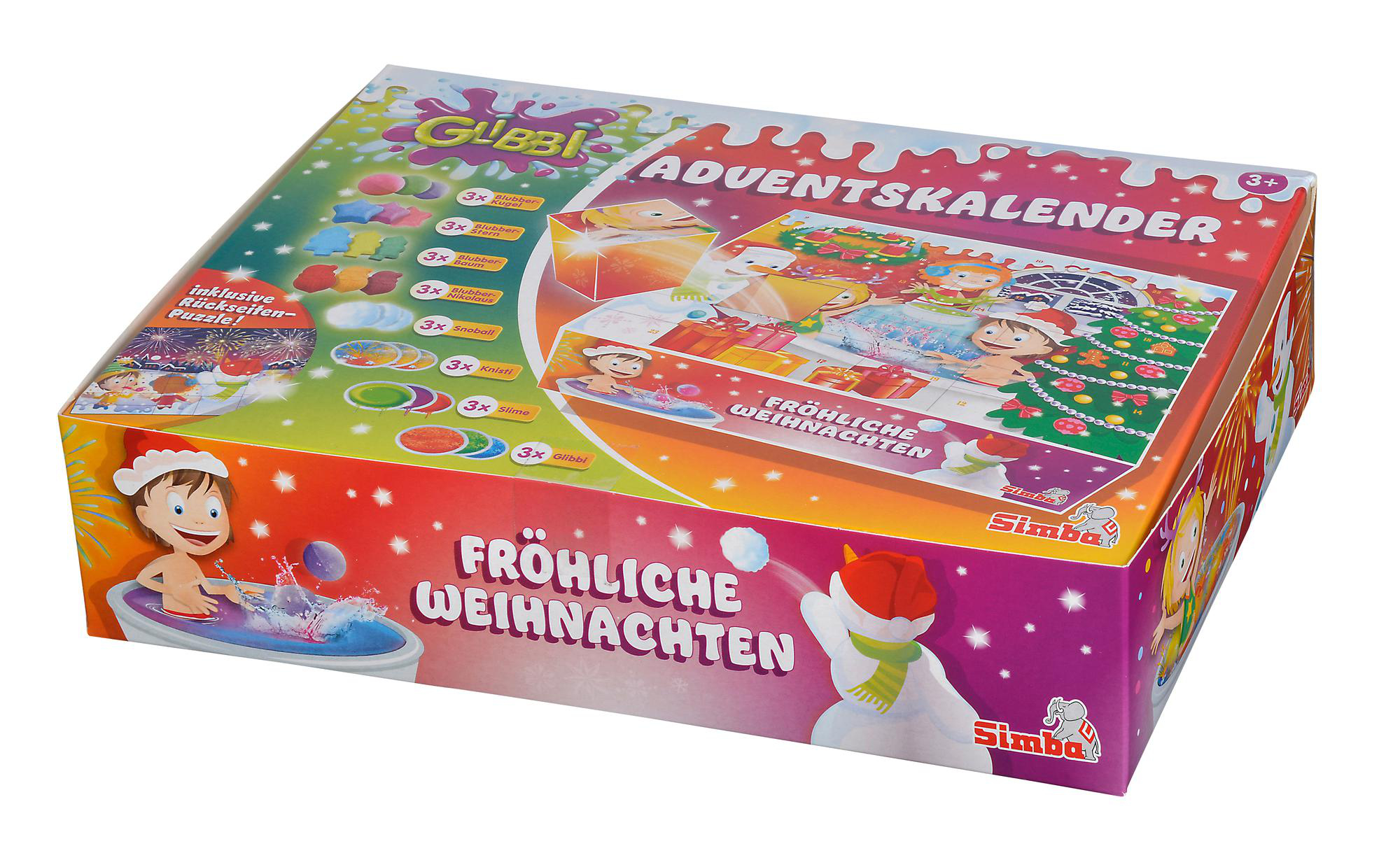 SIMBA TOYS Glibbi Adventskalender, Badezusatz