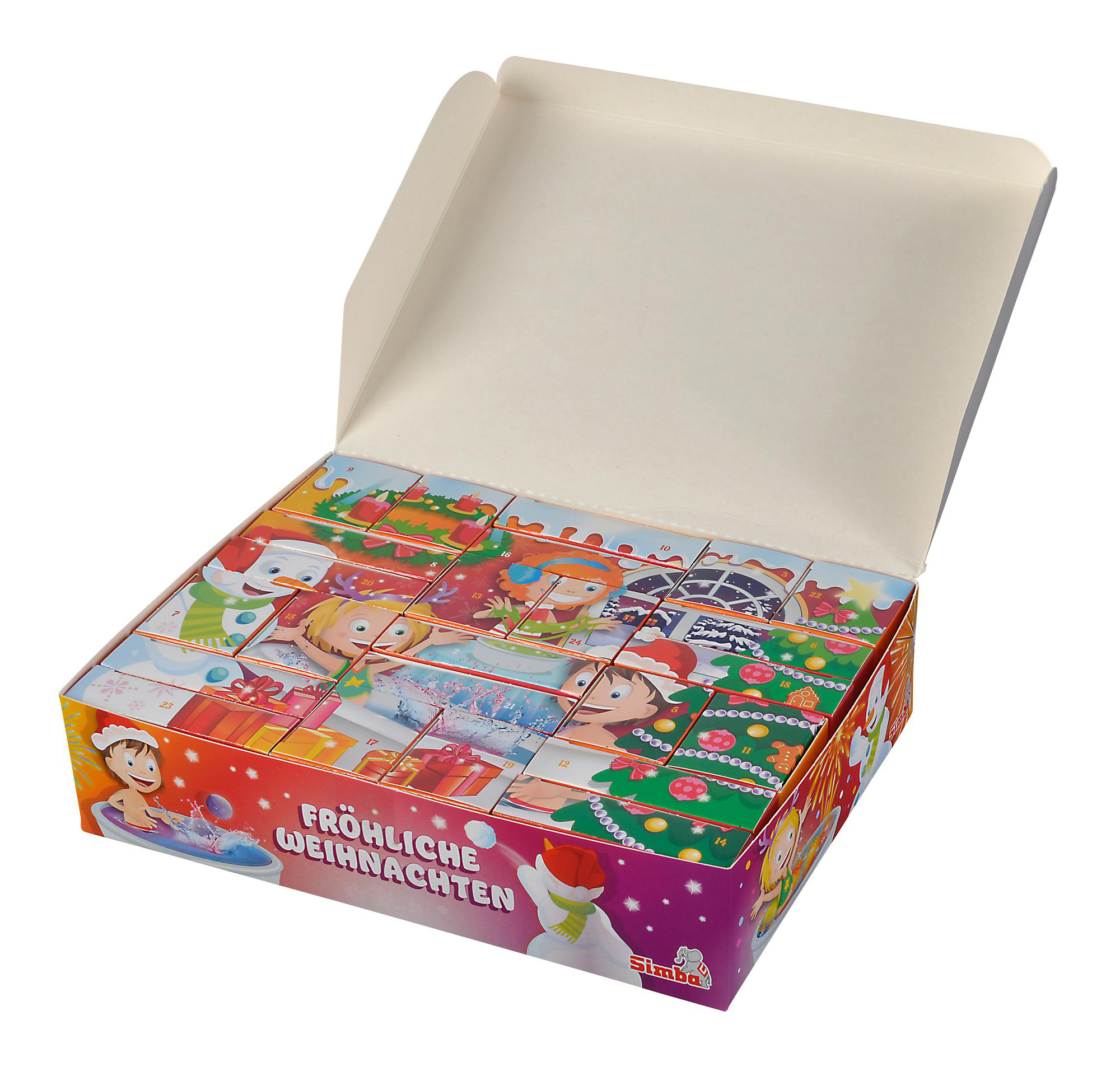 SIMBA TOYS Glibbi Adventskalender, Badezusatz