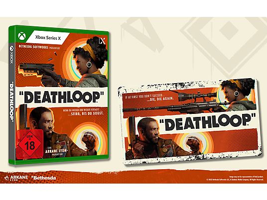 Deathloop: Metal Plate Edition - Xbox Series X - Tedesco