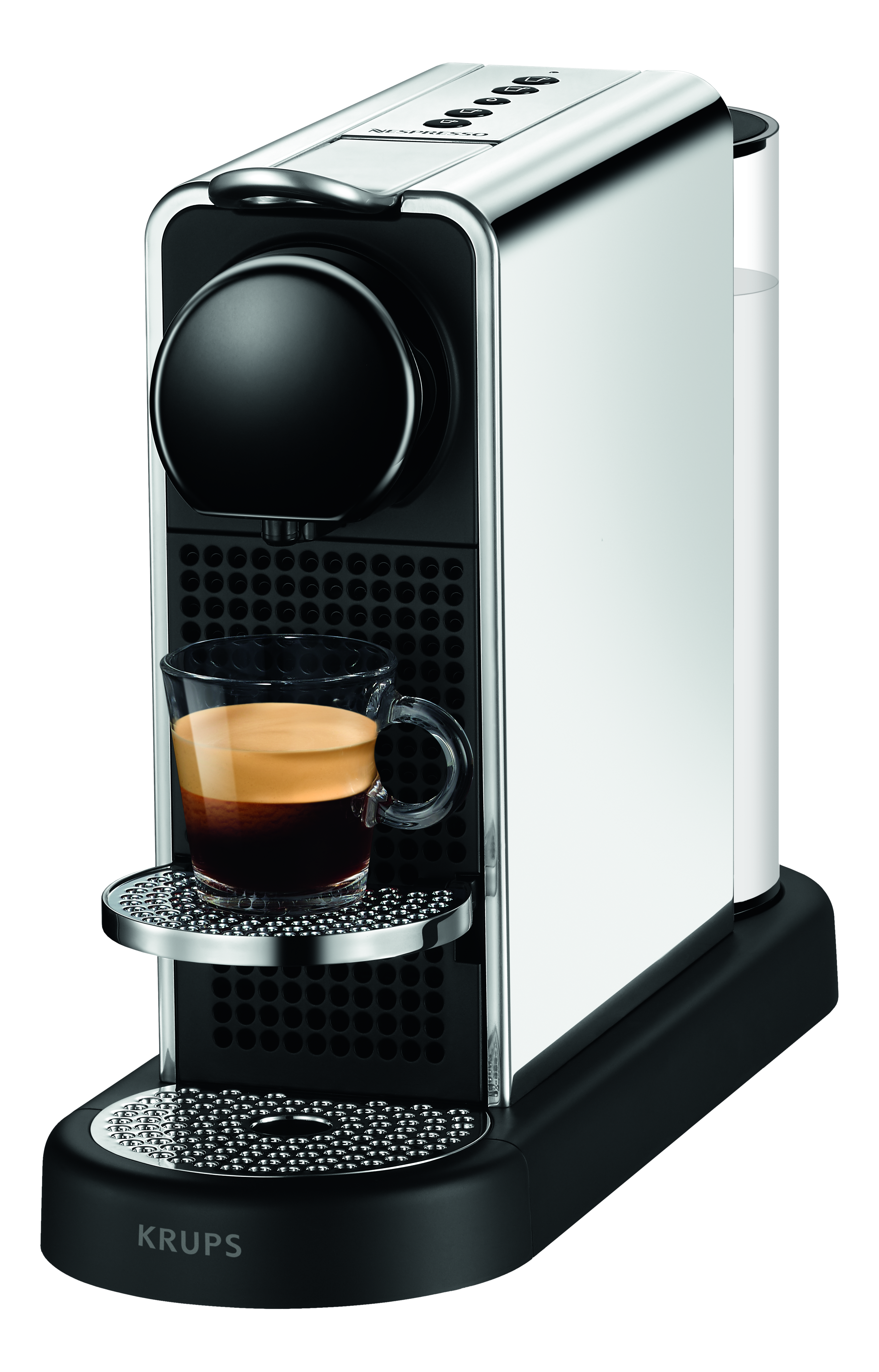 KRUPS CitiZ Platinum - Machine à café Nespresso® (Chrome)