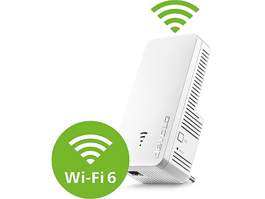 DEVOLO WiFi 6 Repeater 3000 - Répéteur Wi-Fi (Blanc)